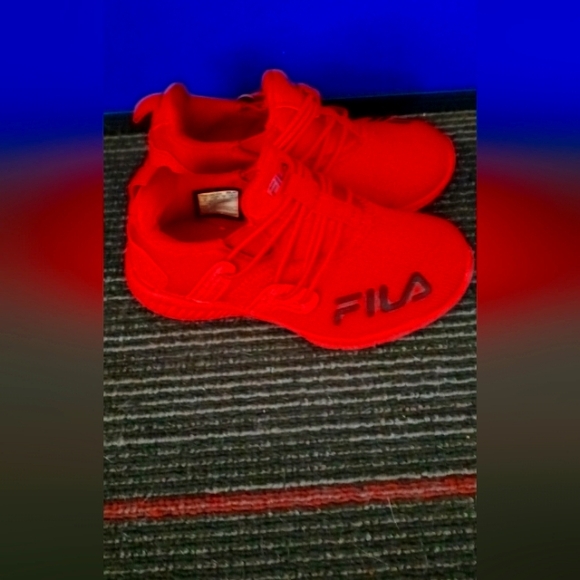 Fila Other - Fila Red Sneakers baby size#8